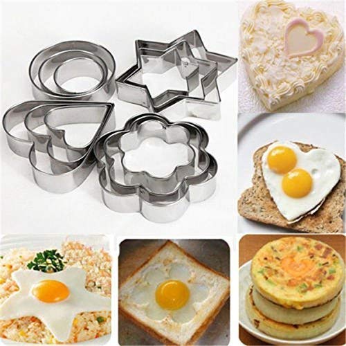 12Pcs Cookie Cutter Set