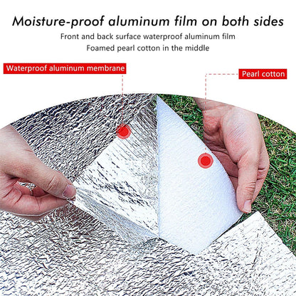 Ground Mat Camping Aluminum Sleeping Foam Mat