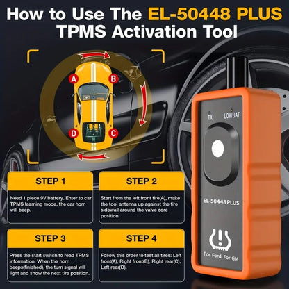 TPMS Relearn Tool For Ford For GM Automotive Tire Pressure Monitor Sensor