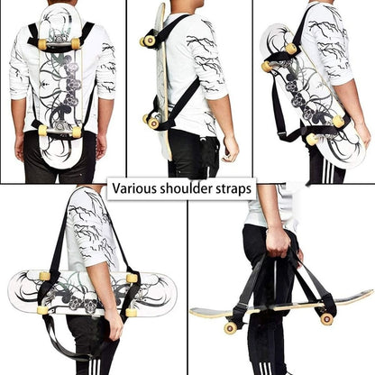 Skateboard Shoulders Carry Strap