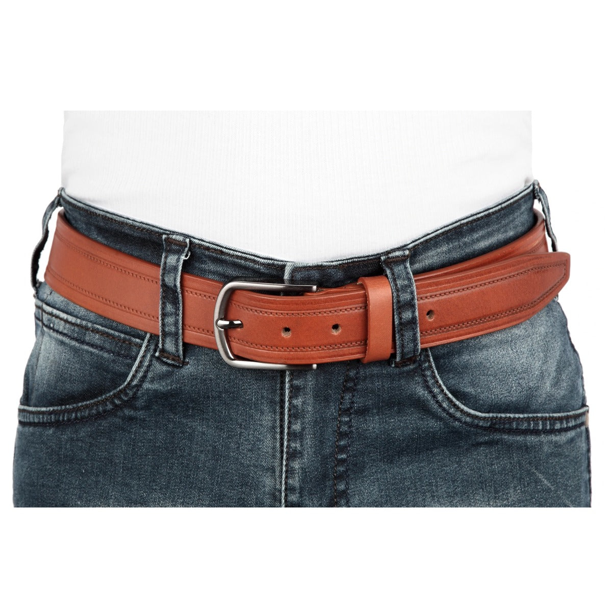 Casual 100% Genuine Leather Belt for Men