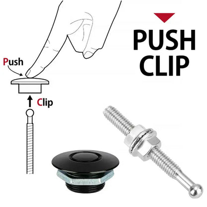 1PC Quick Latch Hood Pins Lock, Quick Release Lock, Car Bumper Hood Pin Bonnet Lock