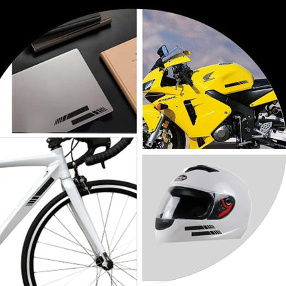 2pcs Car Rear View Mirror Stickers Decor