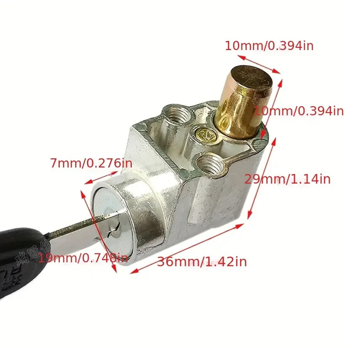 Electric Bike Battery Box Safety Lock