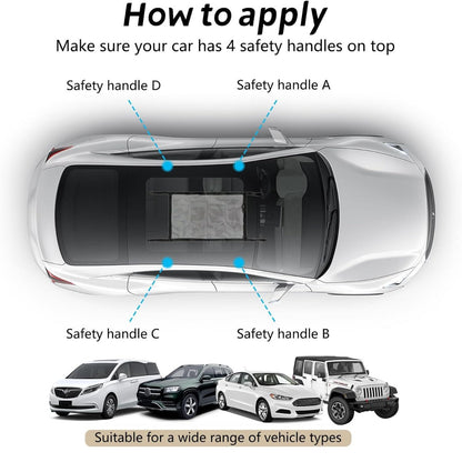 Car Ceiling Cargo Net Pocket