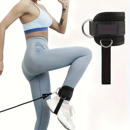 Comfortable Fitness Ankle Straps with D-Ring Cuffs