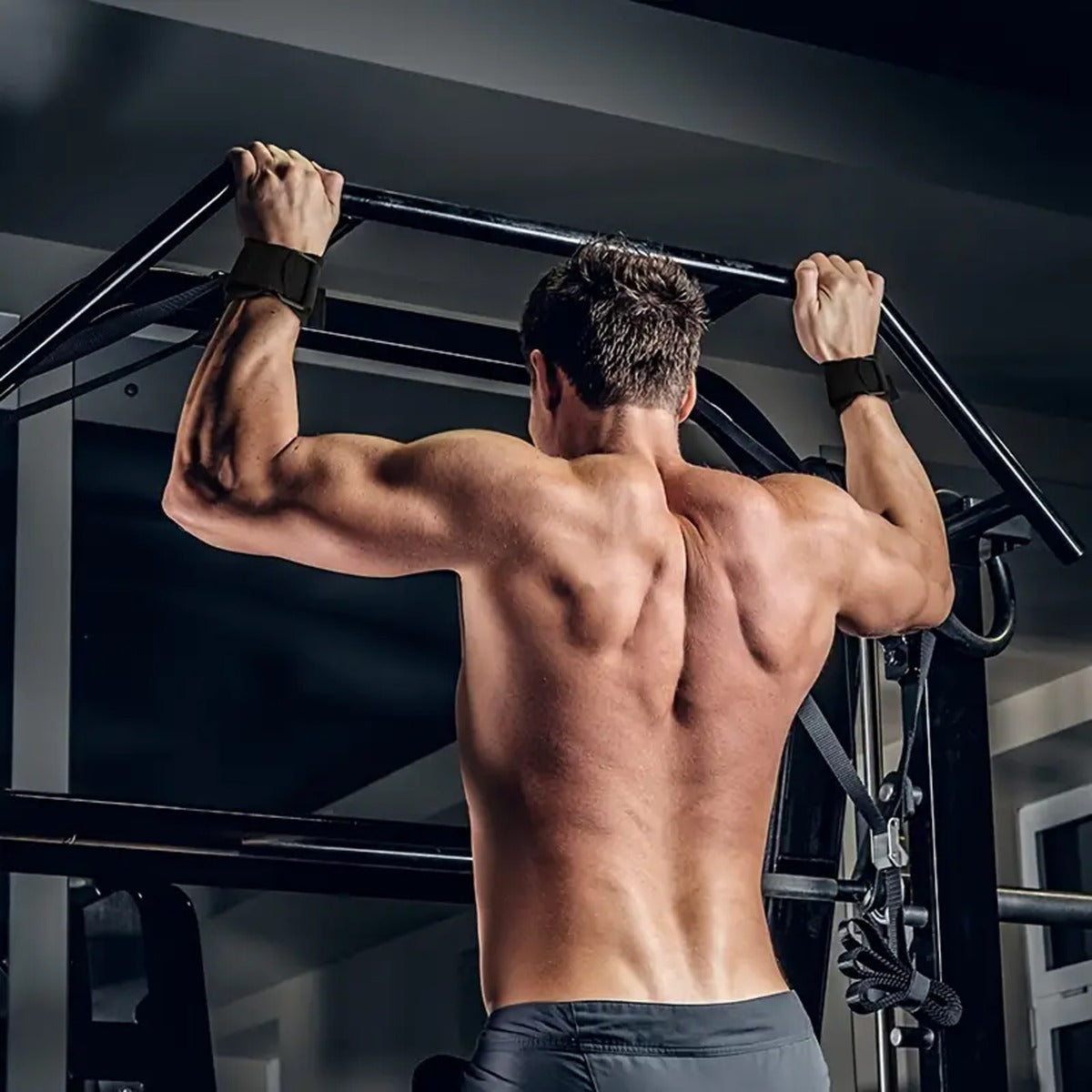 Heavy Lifting Hooks Wrist Straps Power Lifting Grip Pads