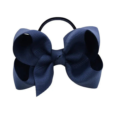 25 Solid Color Bow Hair Tie Cute Hair