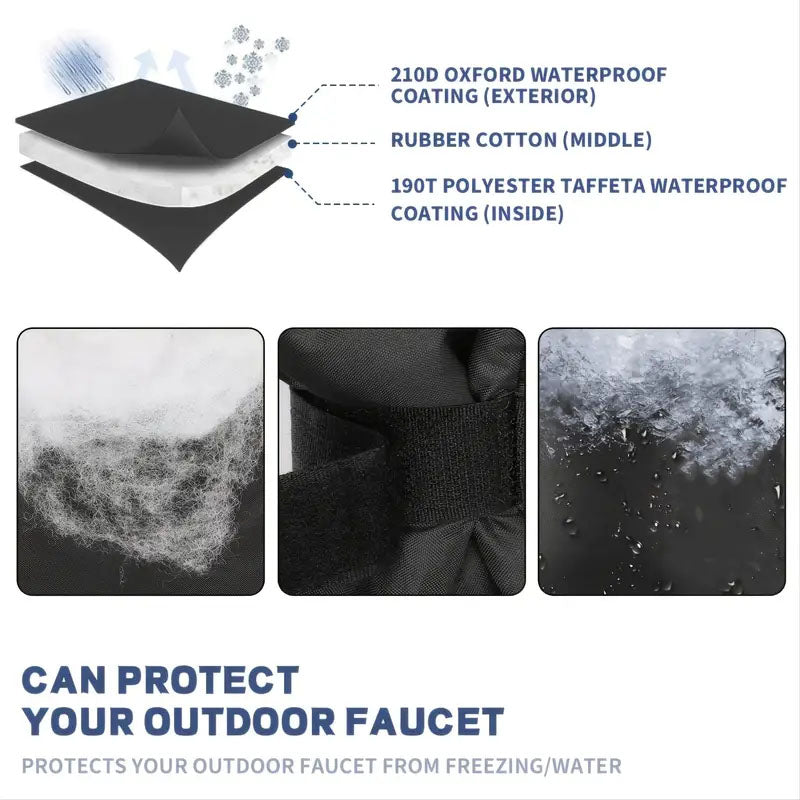 2pcs Outdoor Faucet Cover