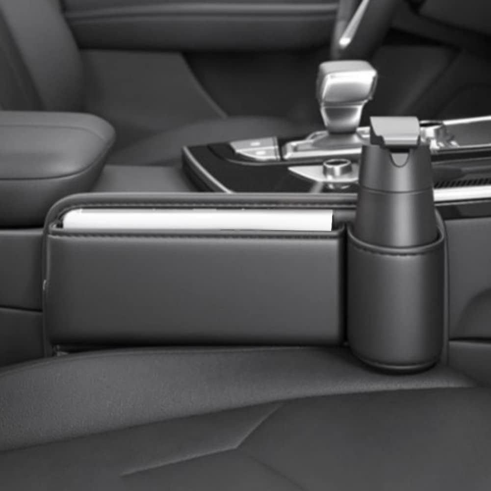 2pcs Leather Car Seat Gap Filler