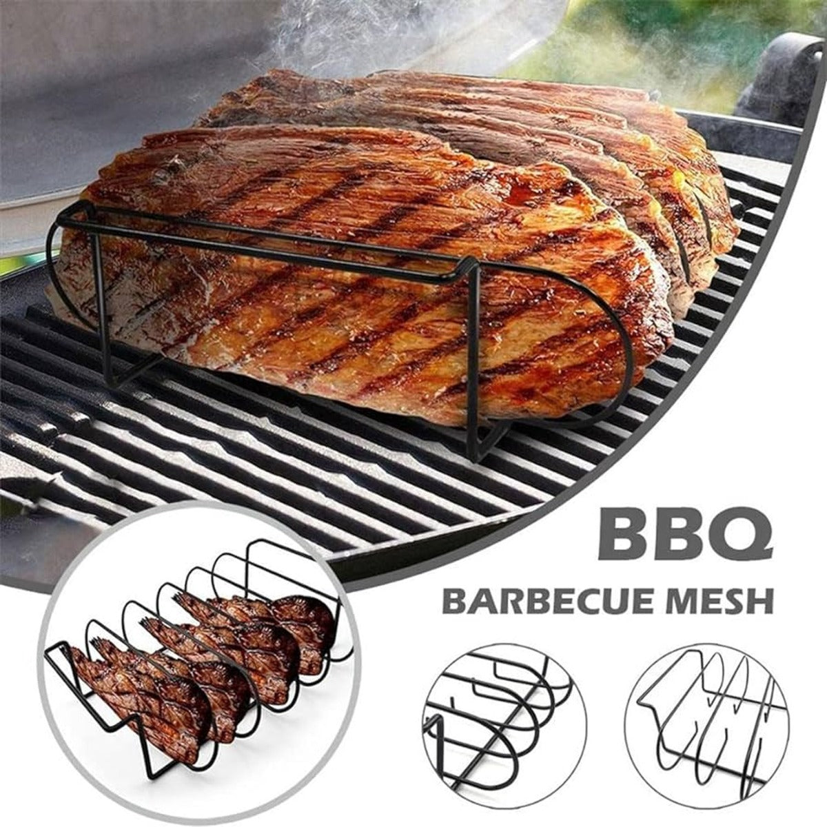 Stainless Steel Grilling Roasting Stand