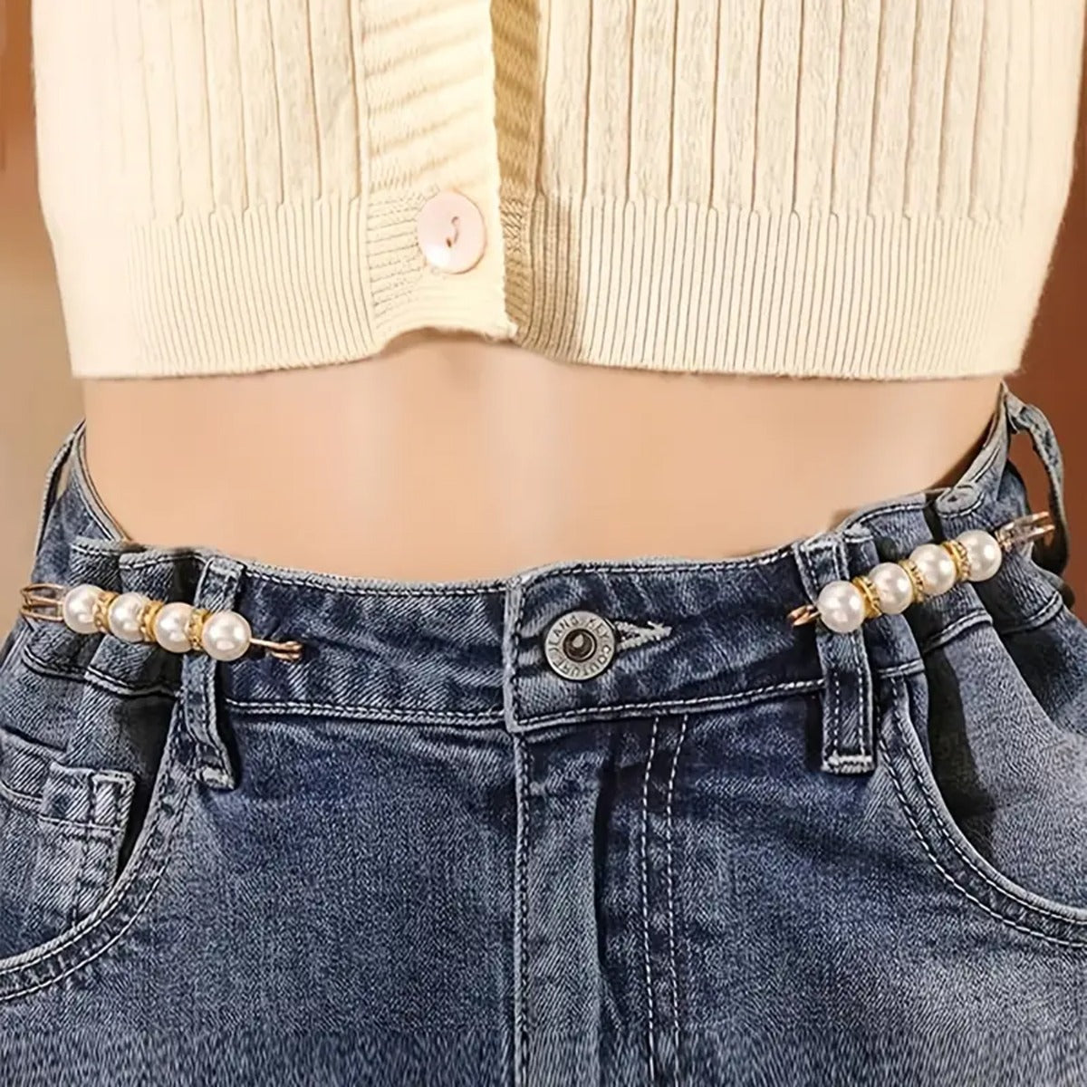 Multicolor Random Pattern Waist Pin