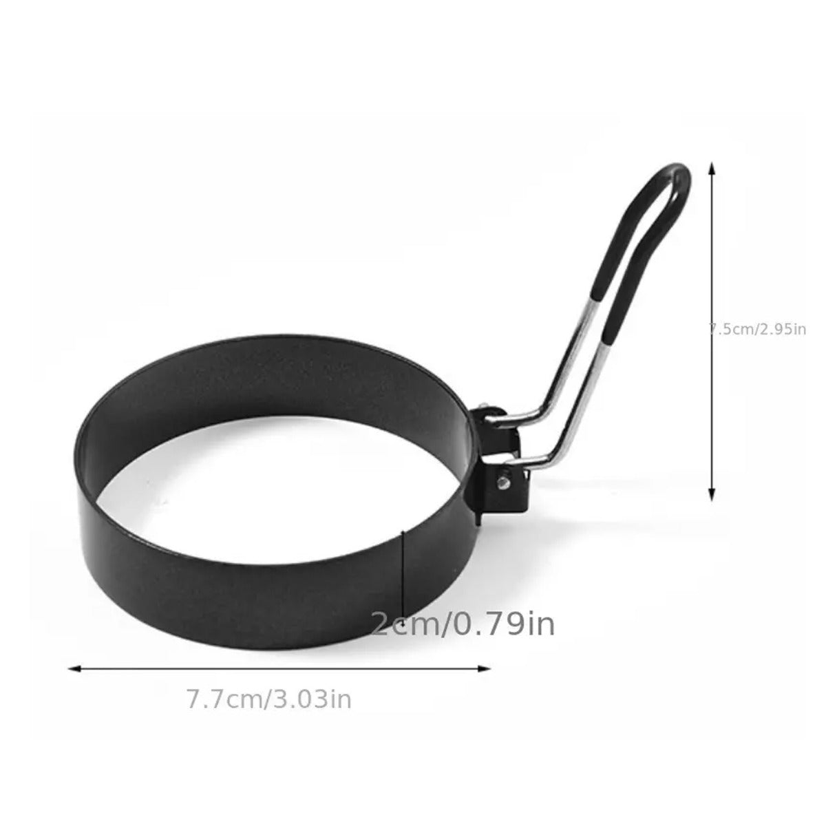 1pcs, Stainless Steel Egg Cooking Rings