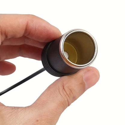 Car USB Boost Line 5V To 12V Cigarette Lighter Socket