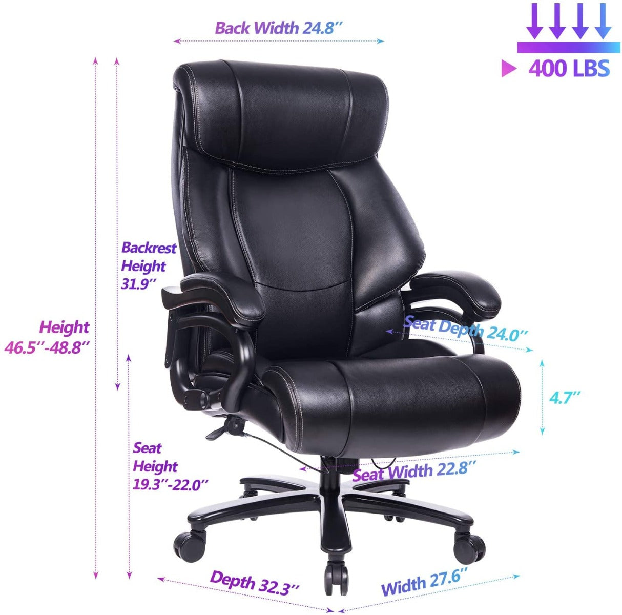 Office Chair Heavy Duty Metal Base