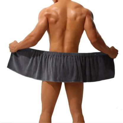 Coral Fleece Men's Bath Towel