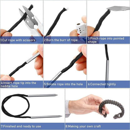 12 Pieces Paracord Tools FID Needle Set
