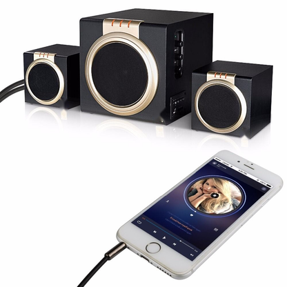 2 AV to 3.5 mm AUX Cable - 1 Meter