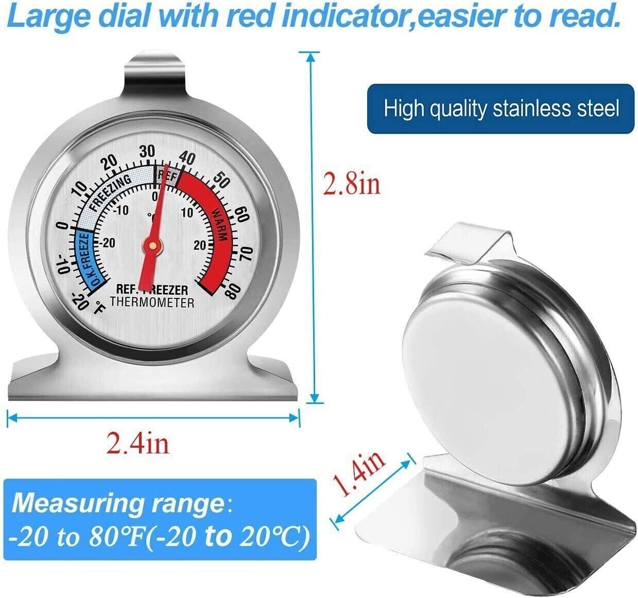 Refrigerator Freezer Thermometer
