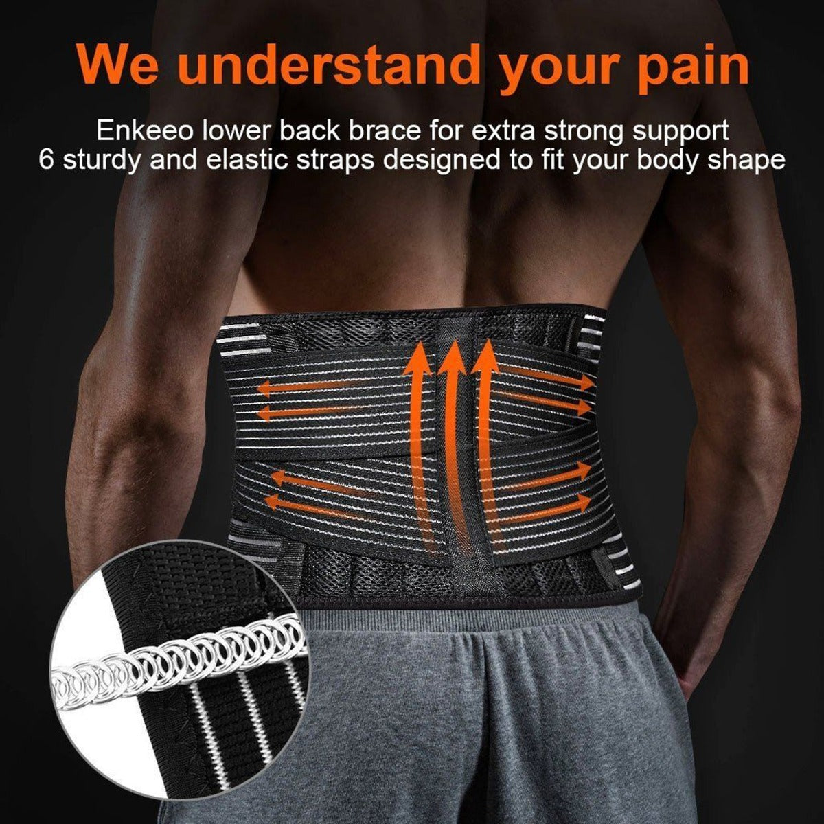 Lumbar &amp;amp;amp;amp;amp;amp;amp; Lower Back Support -XL