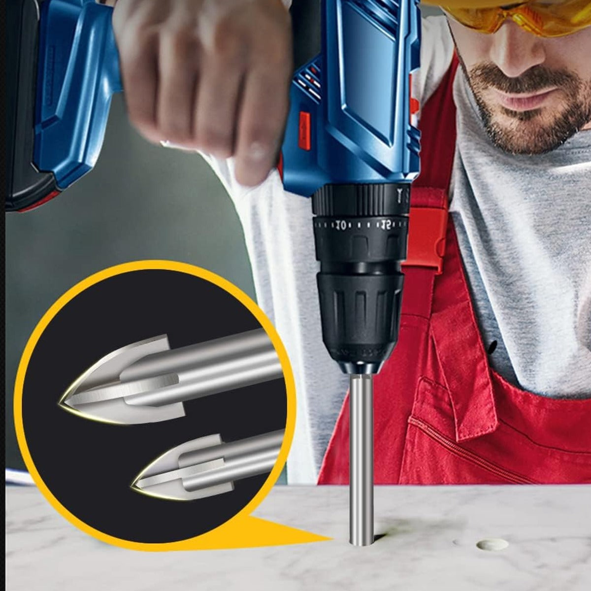 5pcs Efficient Universal Drill Bits