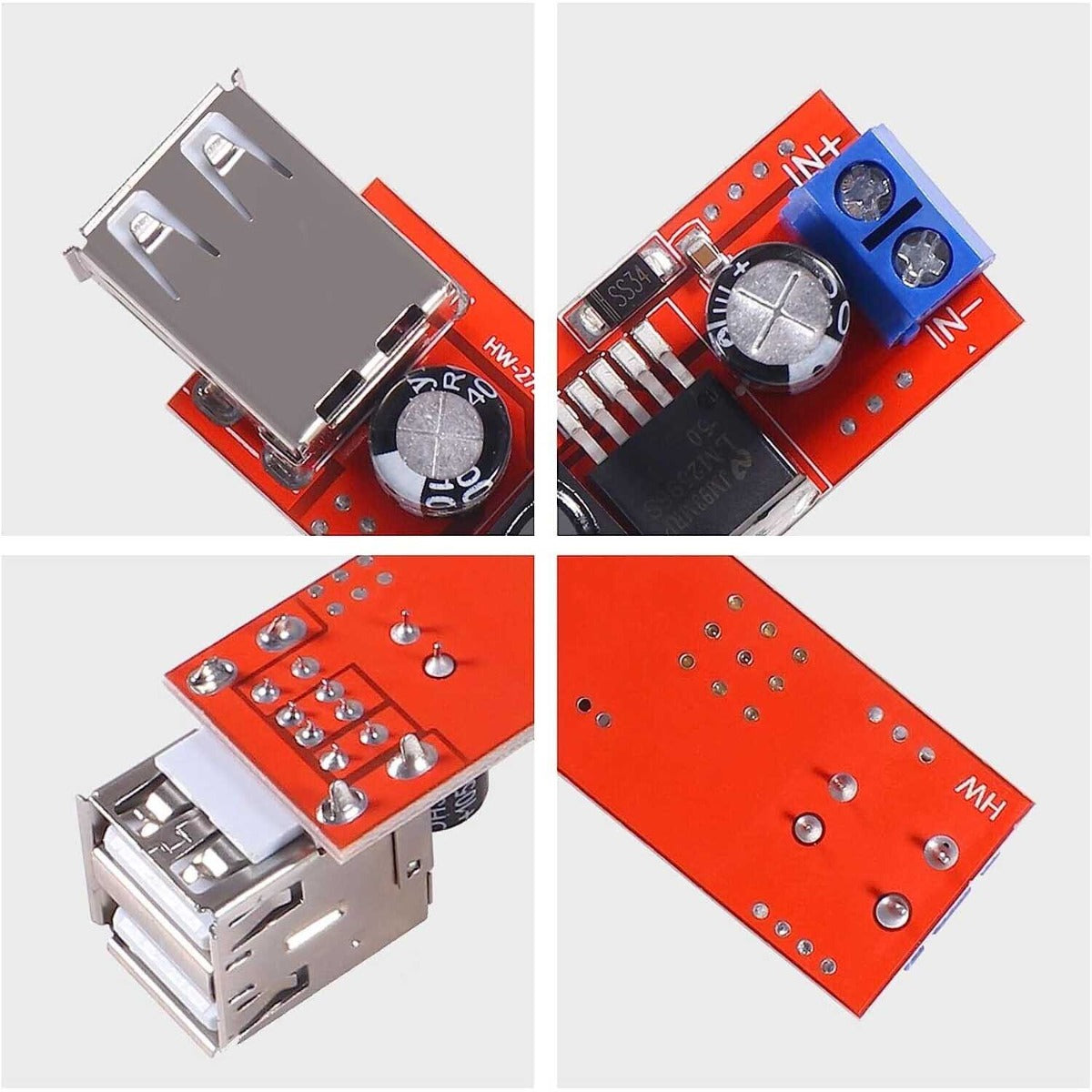 Double DC-DC Step-Down Converter Module