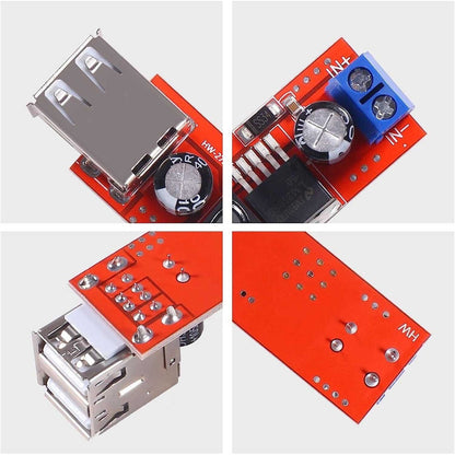 Double DC-DC Step-Down Converter Module