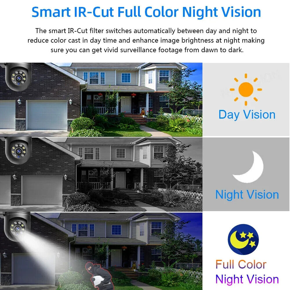 3MP HD Smart 5G Wifi Camera IP66