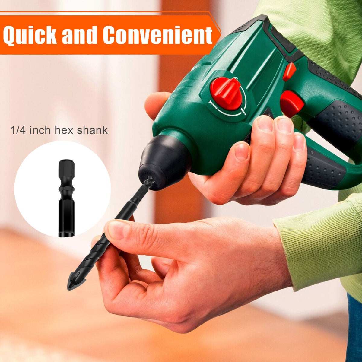 Masonry Drill Bit - 10 Pieces