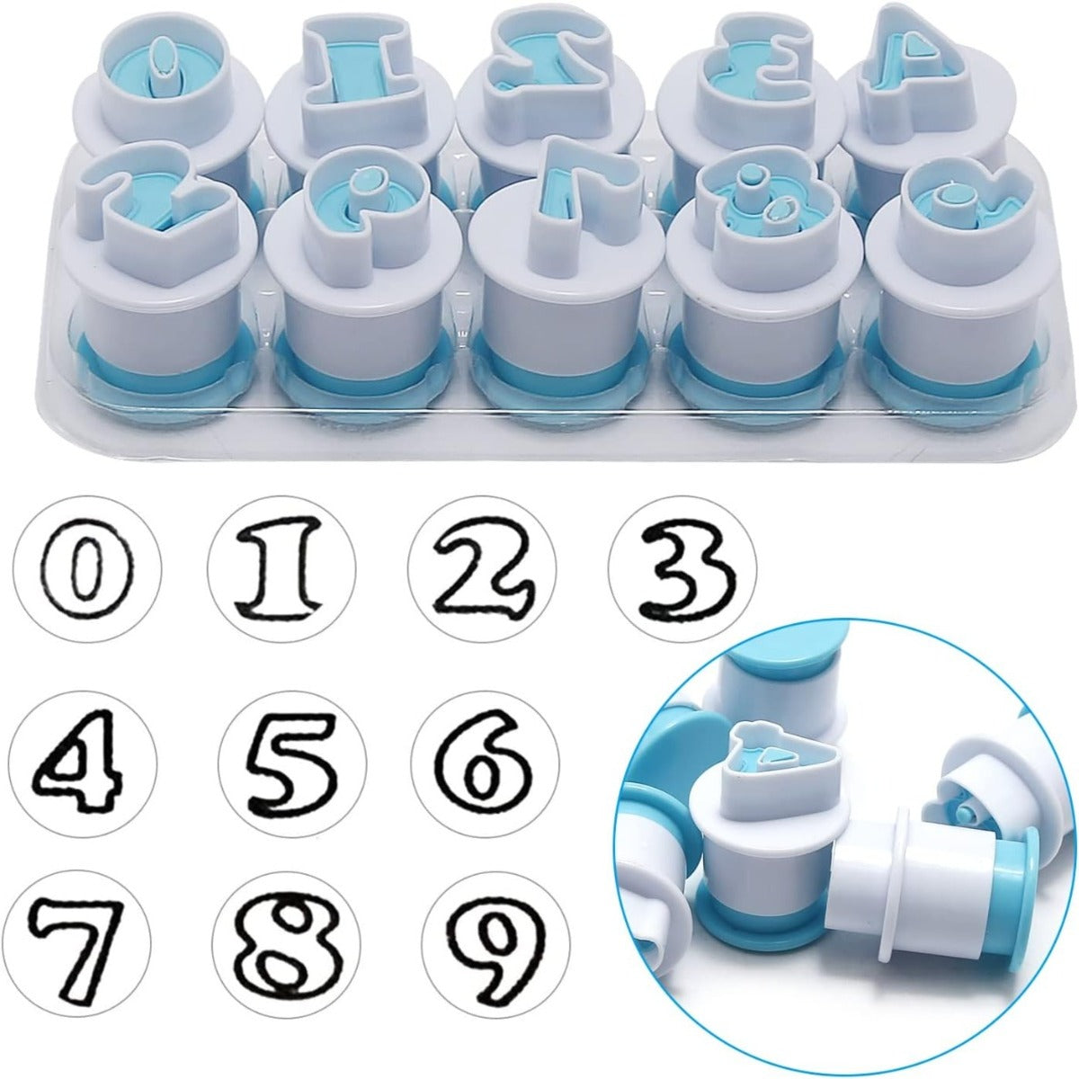 Alphabet Number Letter Mould-10 Number