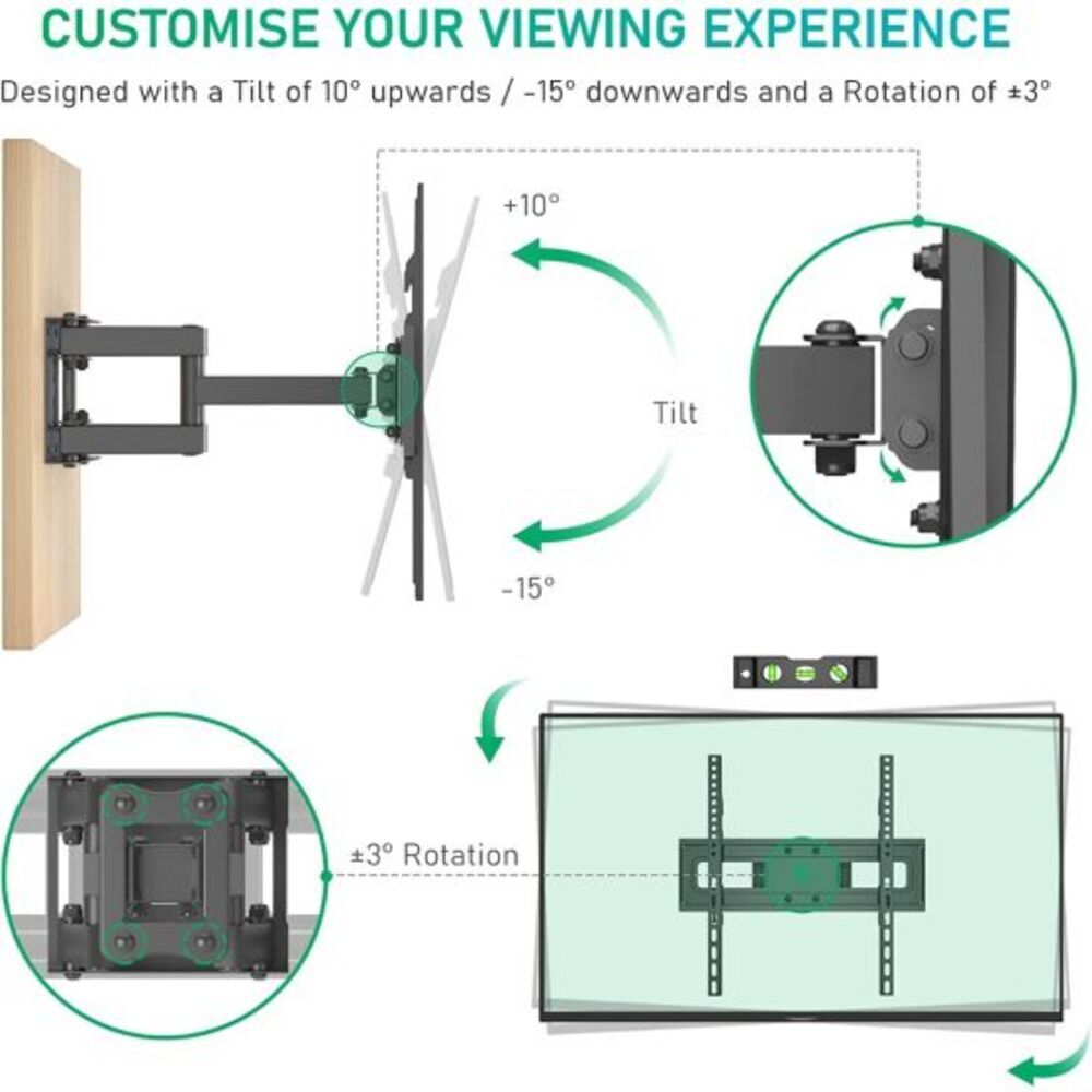TV Wall Mount Bracket for 32-70 Inch LCD