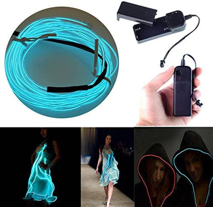 5M EL Wire LED Neon Strip Light