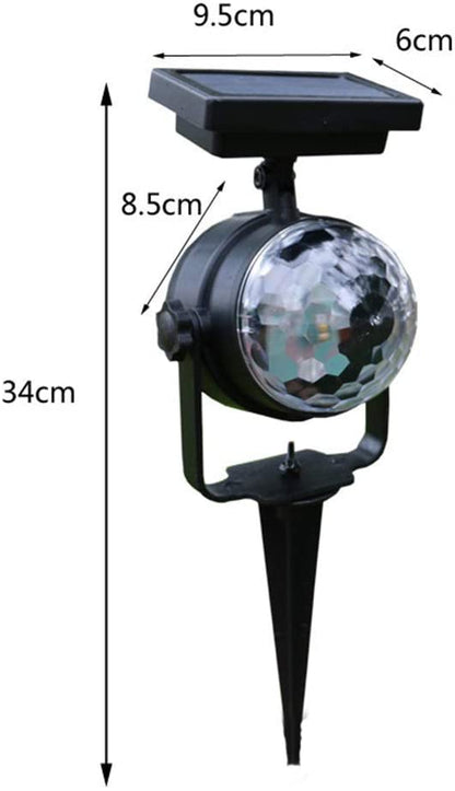 Solar Laser LED Light
