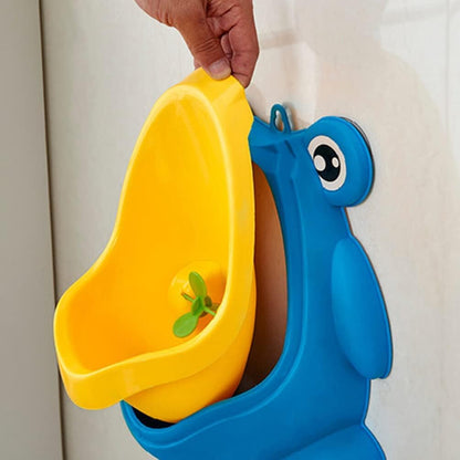Wall-Mounted Frog Urinal Trainer