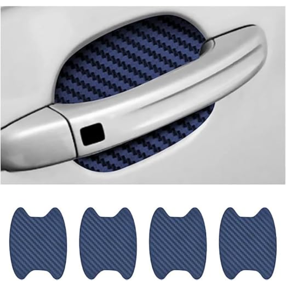 Scratchproof Car Door Handle Stickers-Blue