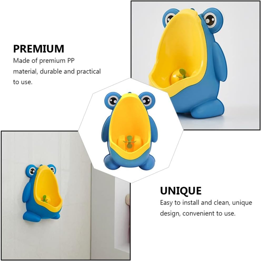 Wall-Mounted Frog Urinal Trainer