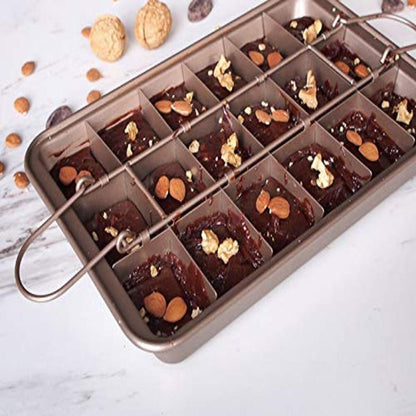 Non Stick Brownie Pans with Dividers Baking Pan