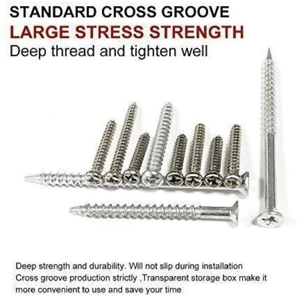 300 Plastic Drywall Anchor Screws