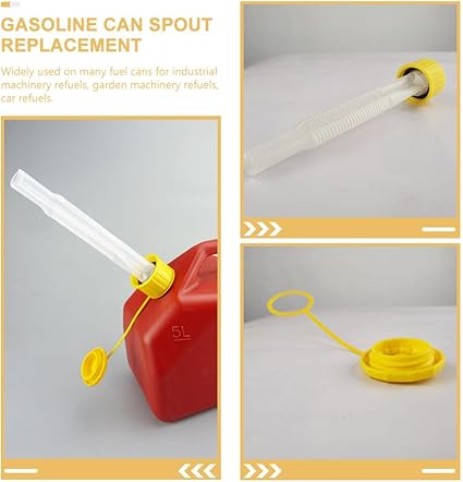 Gas Can with Spout Replacement Tube Kit
