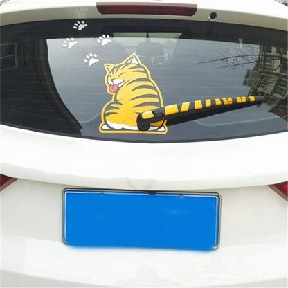 3D Car Windshield Wiper Sticker