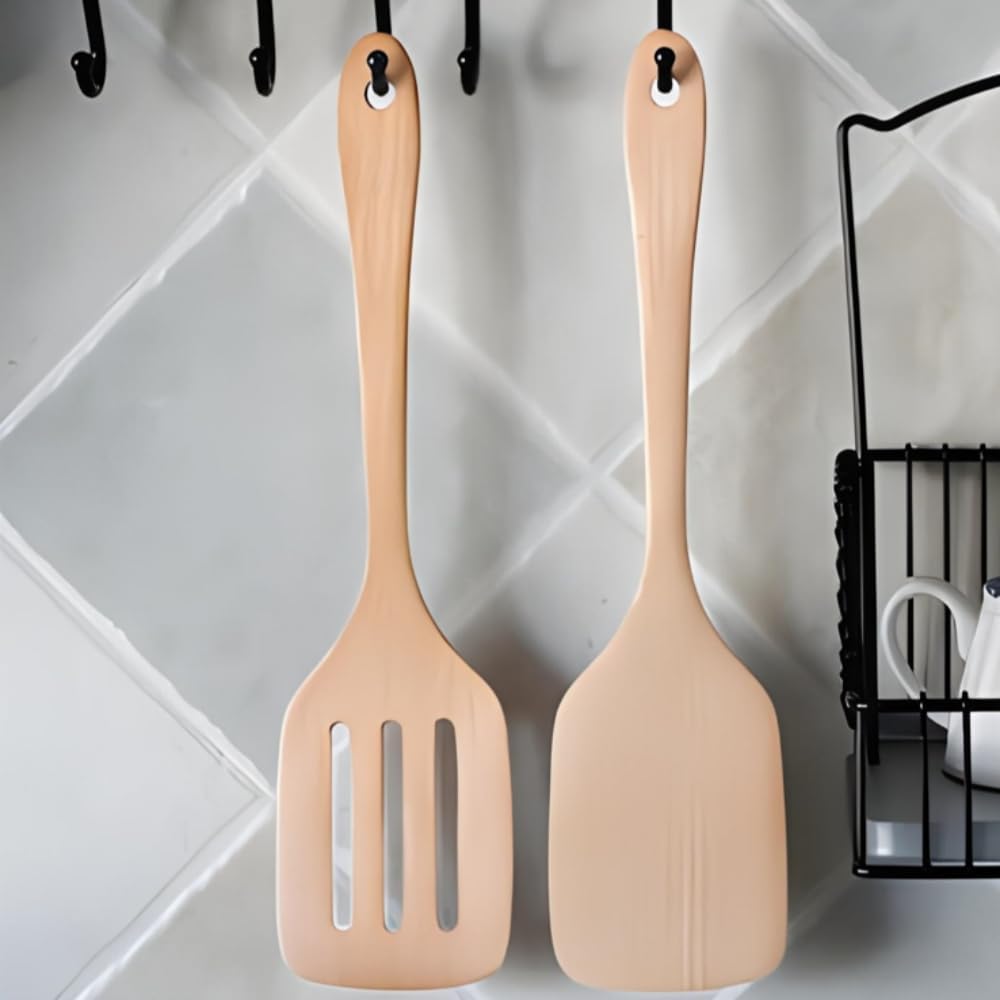5 Pcs Wooden Utensil Kitchen Spatula Set