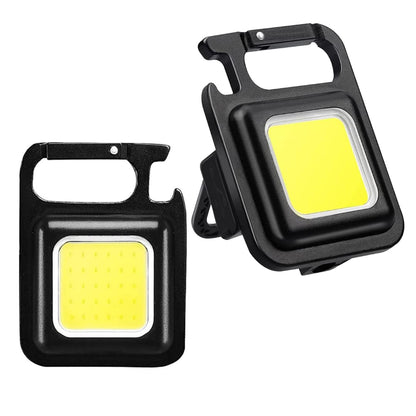 Waterproof Mini Portable Small Work Light, Rechargeable Keychain Light
