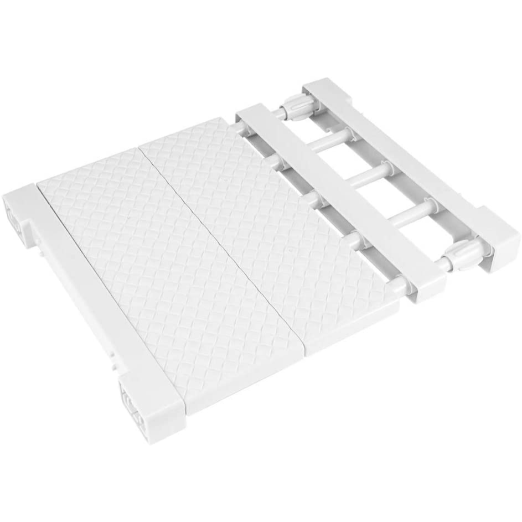 Adjustable Closet Organizer-White-38 - 55cm
