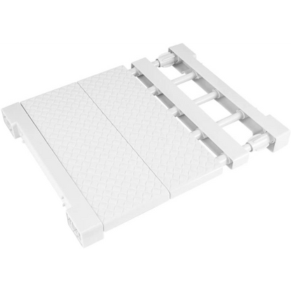 Adjustable Closet Organizer-White-38 - 55cm