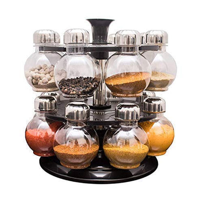 Spice Rack Round 16 Piece Set