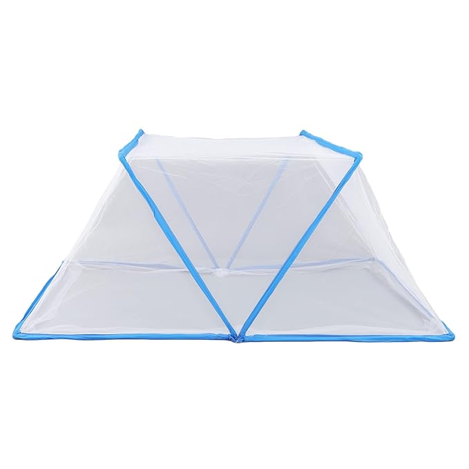 Bottomless Folding Mosquito Net, Blue