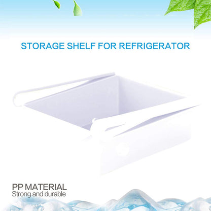 Fridge Organizer Storage Shelf-White