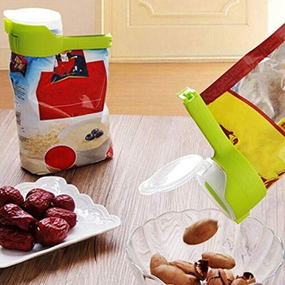 Food Sealing clip-Green