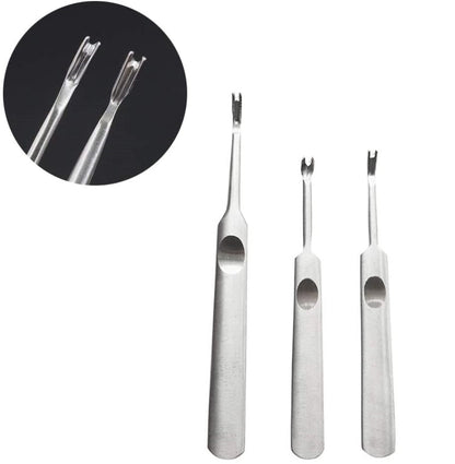 3pcs U V Shaped Stitching Groover