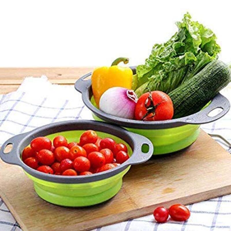 Collapsible Colander-Green